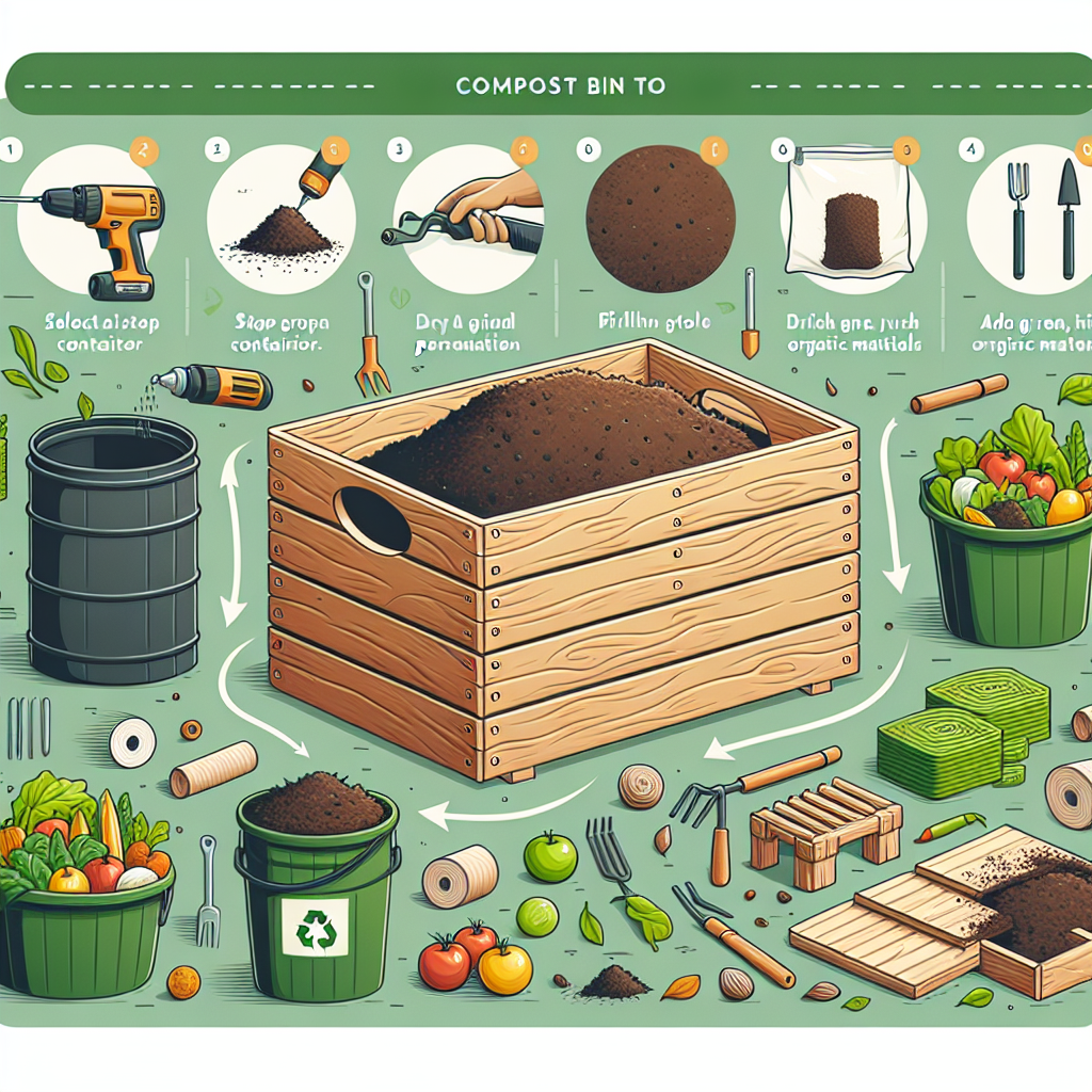 how to make your own compost bin