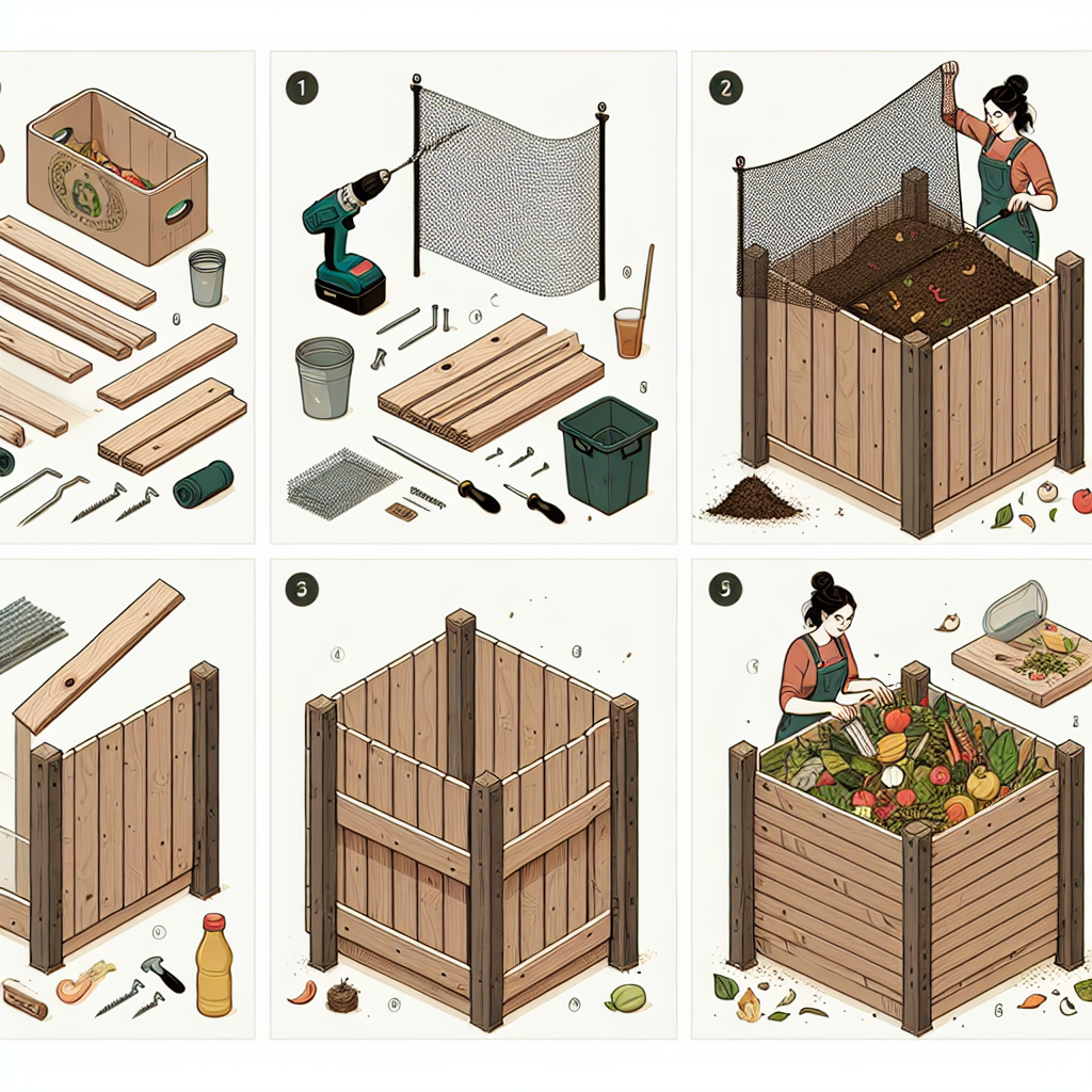 how to make your own compost bin