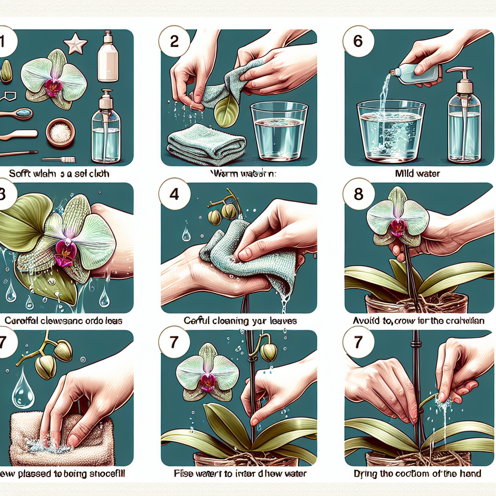 How to Clean Orchid Leaves: 7 Steps (with Pictures)