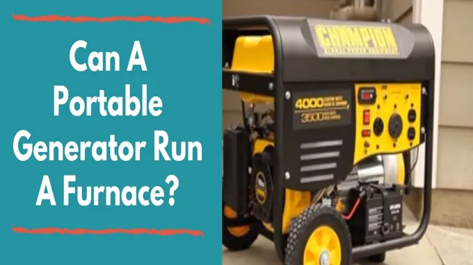 can a 4000 watt generator run a furnace