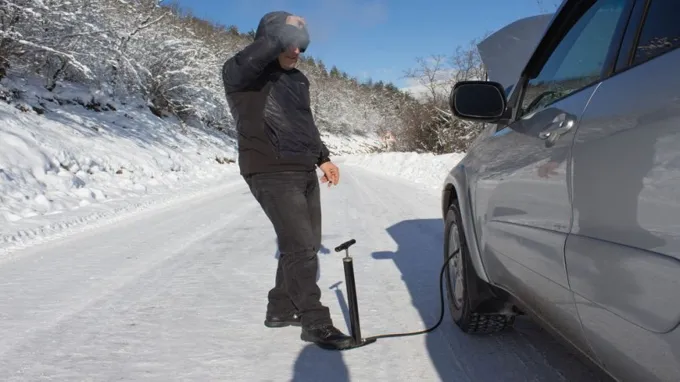 can a bike tire pump inflate a car tire