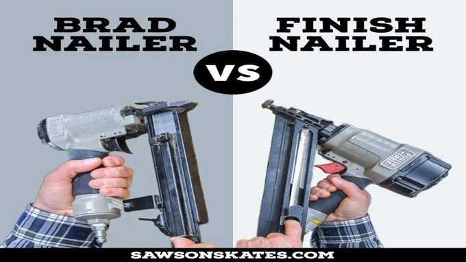 can a brad nailer be used for trim