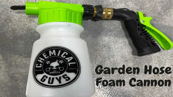 can a foam cannon work on a regular hose