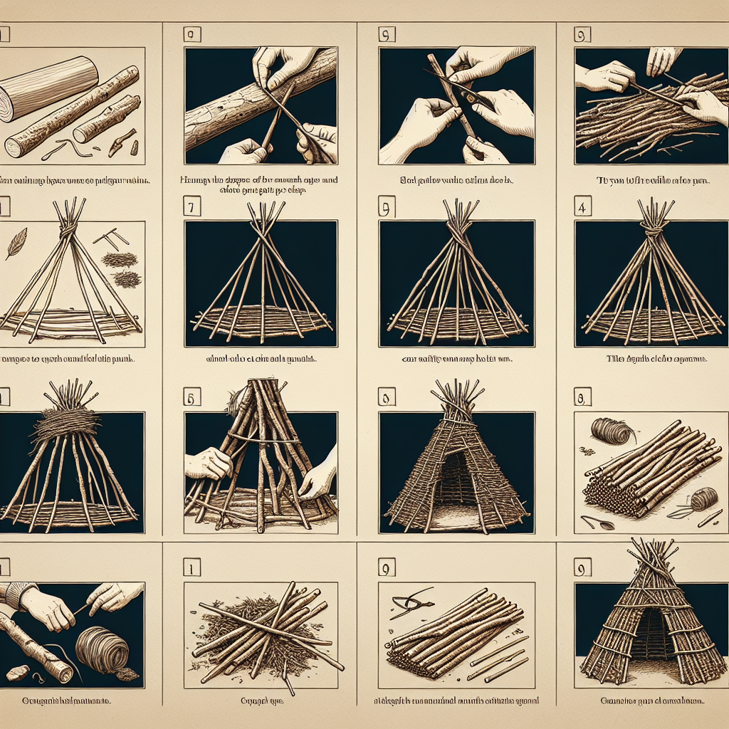 How to Make a Wigwam (with Pictures)