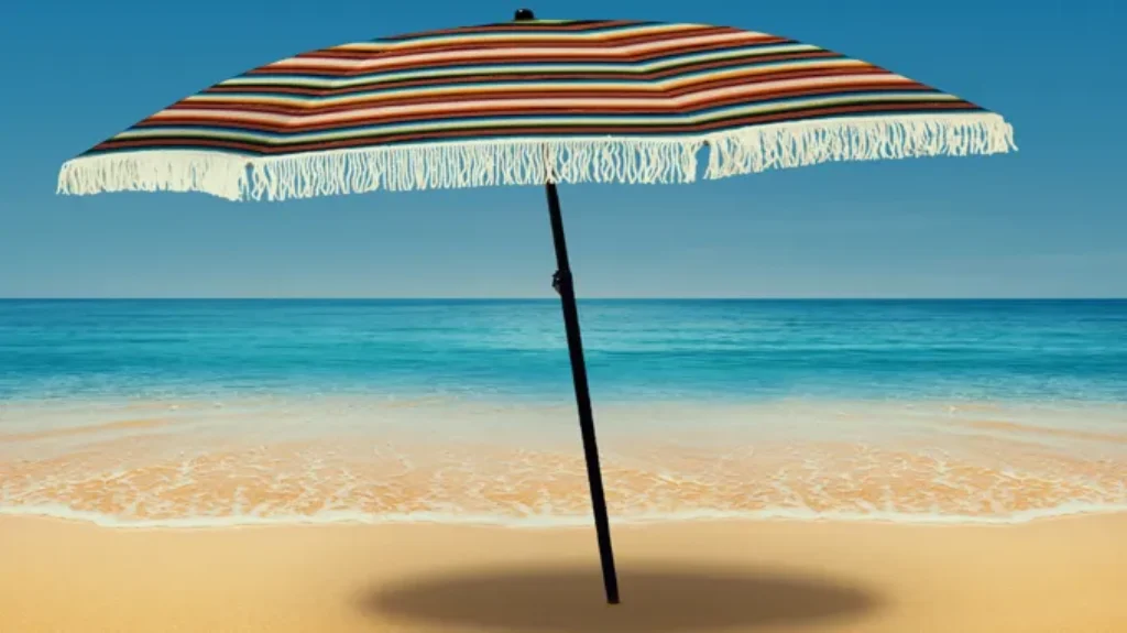 What a Beach Umbrella Provides: Essential Shade and UV Protection for a Relaxed Day at the Beach