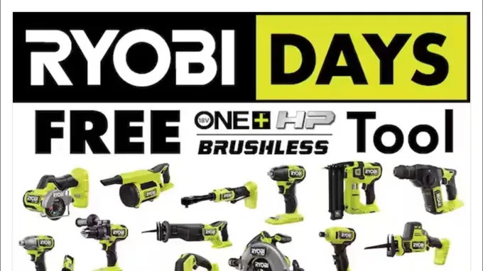 when does ryobi days end