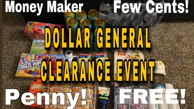 when is the next dollar general clearance event 2023