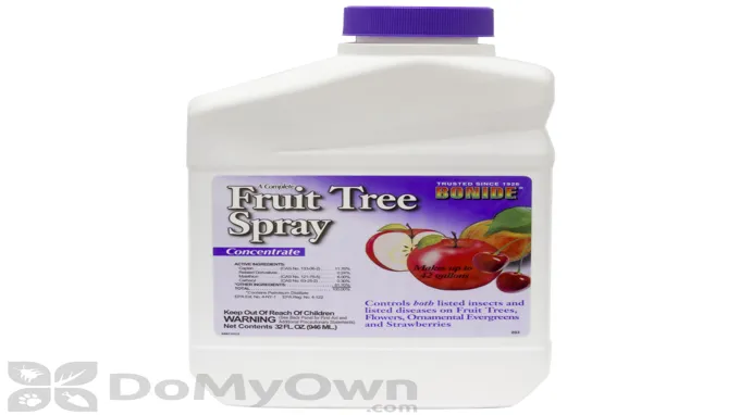 when to apply bonide fruit tree spray