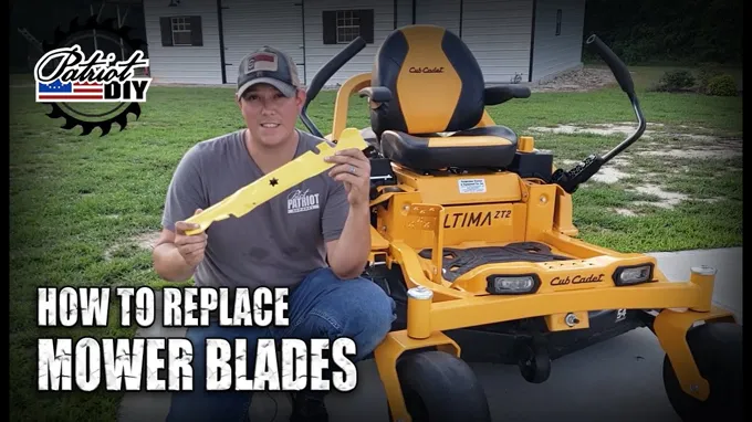 when to change mower blades