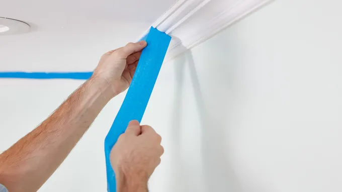 when to remove painters tape after caulking