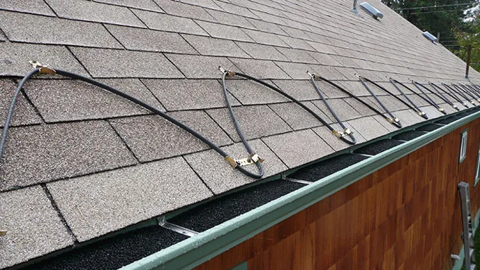 when to use roof heating cables