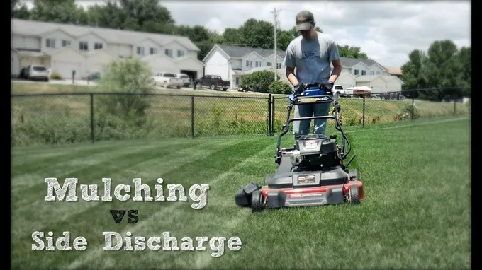 when to use side discharge mower