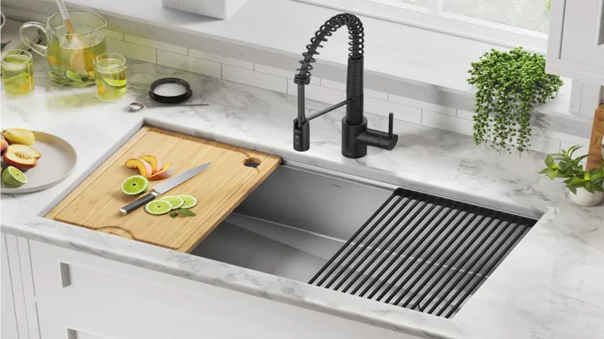 where are kraus sinks made