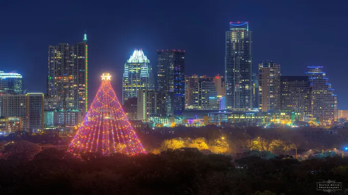 where do huy christmas trees austin