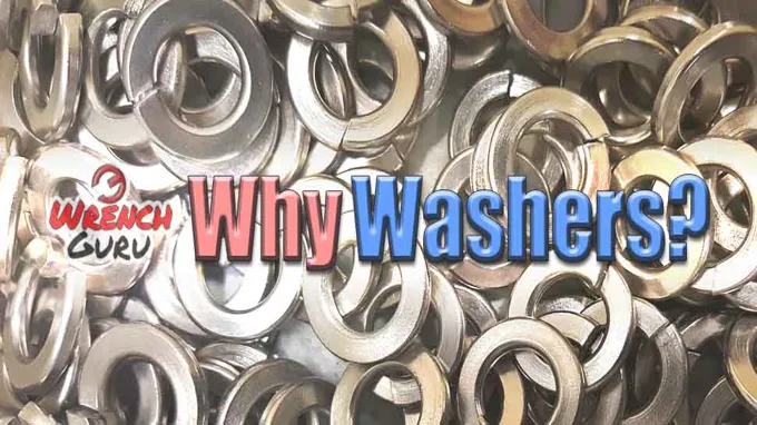 where do washers go on bolt