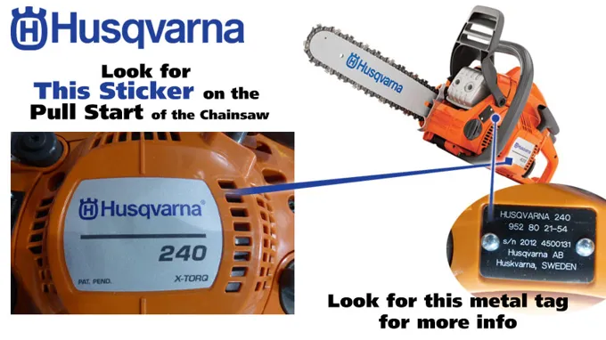 where is husqvarna chainsaw made