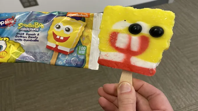 where to get spongebob popsicles