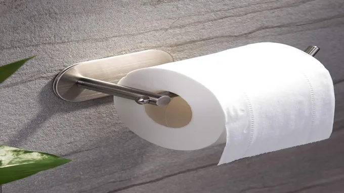 where to install toilet paper holder