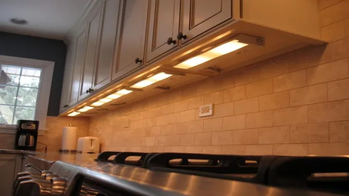 where to place under cabinet lighting