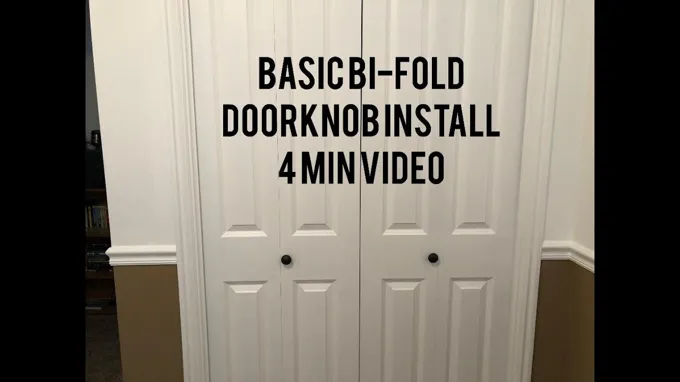 where to put handles on bi fold doors