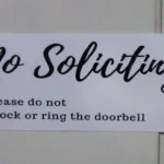 Where to Put No Soliciting Sign for Maximum Effectiveness