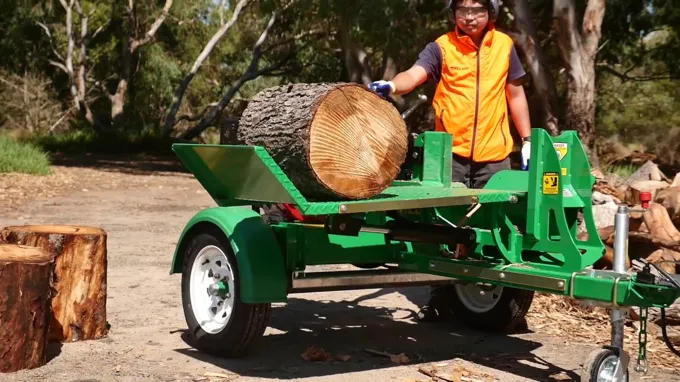 where to rent log splitter