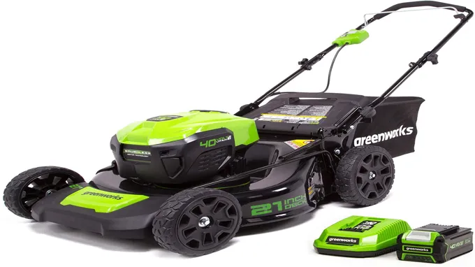 who makes greenworks lawn mowers