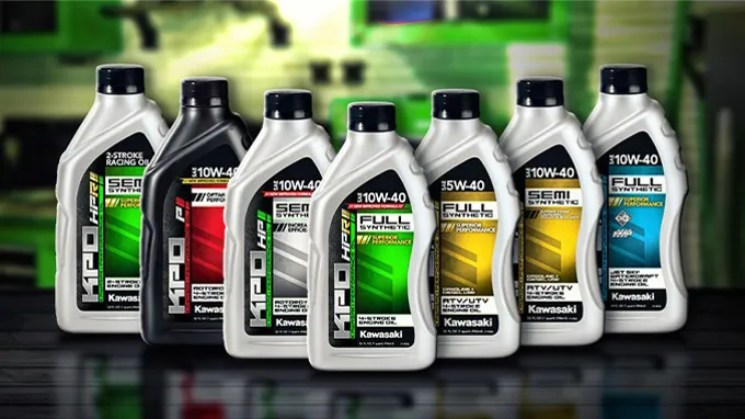 who makes kawasaki motor oil