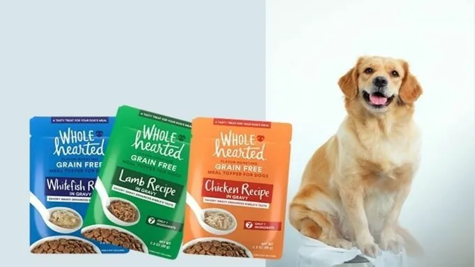 who makes wholehearted dog food