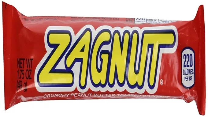 who makes zagnut candy bars