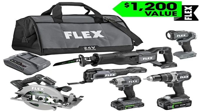 who sells flex power tools