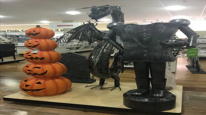 when does home goods put out halloween