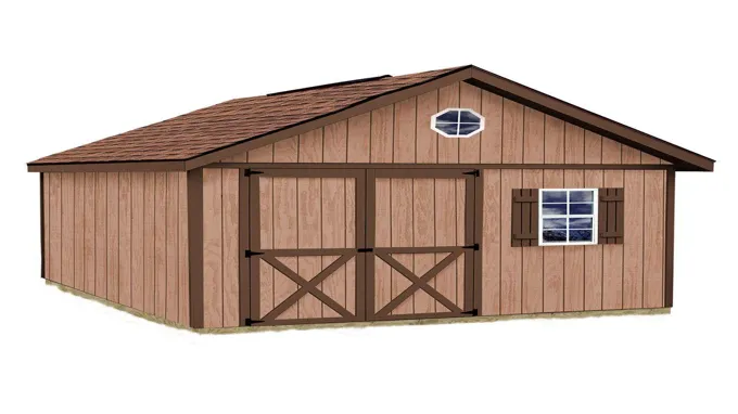 when is a prebuilt shed put together?