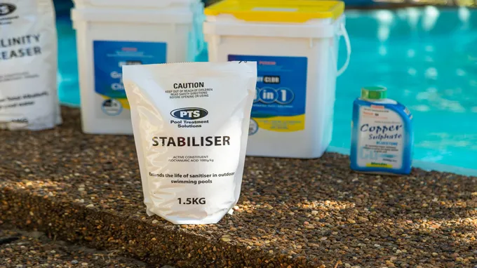 when to add stabilizer to pool