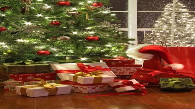 when to put gifts under christmas tree