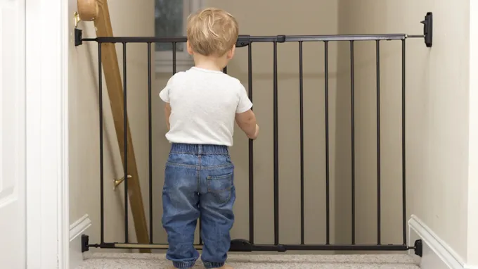 when to stop using baby gates