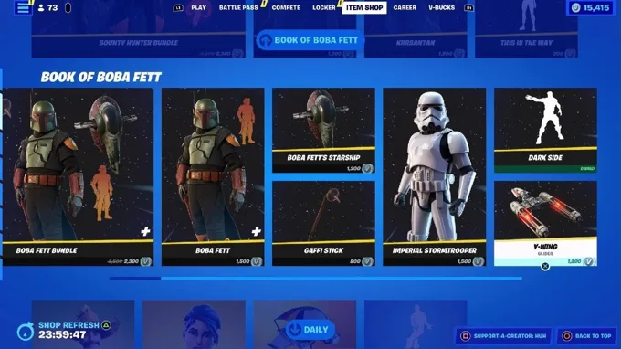 when was star power last in the item shop