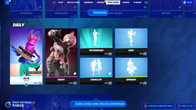 when was twist last in the item shop